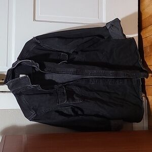 Old Navy, black Jean jacket, Large